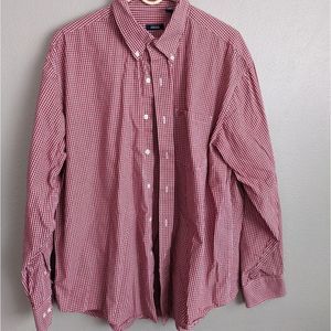 Izod Cotton Button Down Dress Shirt